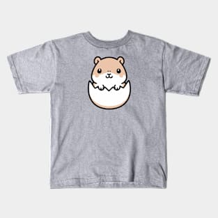 Kawaii Capybara Easter Egg Kids T-Shirt